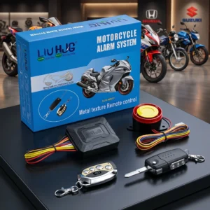 Premium Quality HJG Motorcycle Remote Security Alarm System For Bike